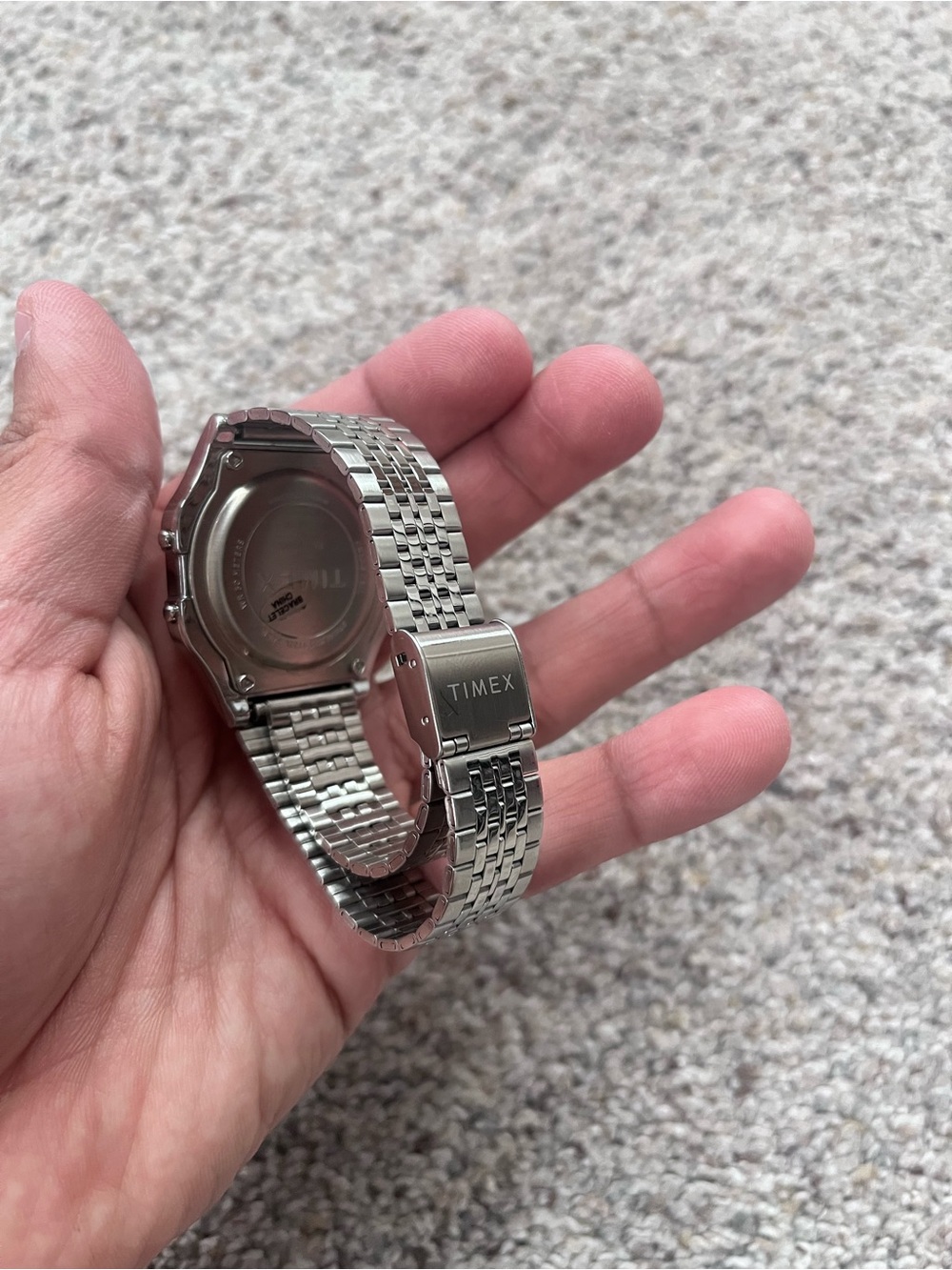 Timex T80 34mm Stainless Steel Bracelet - Picture 6 of 7